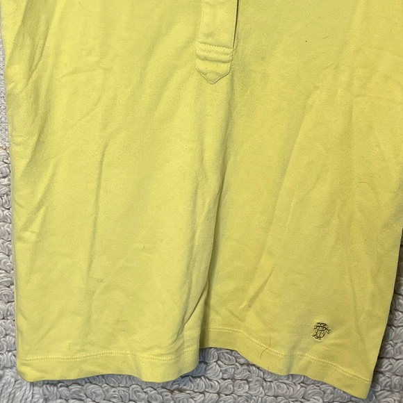 TORY BURCH light yellow short sleeve polo top S - Picture 4 of 11